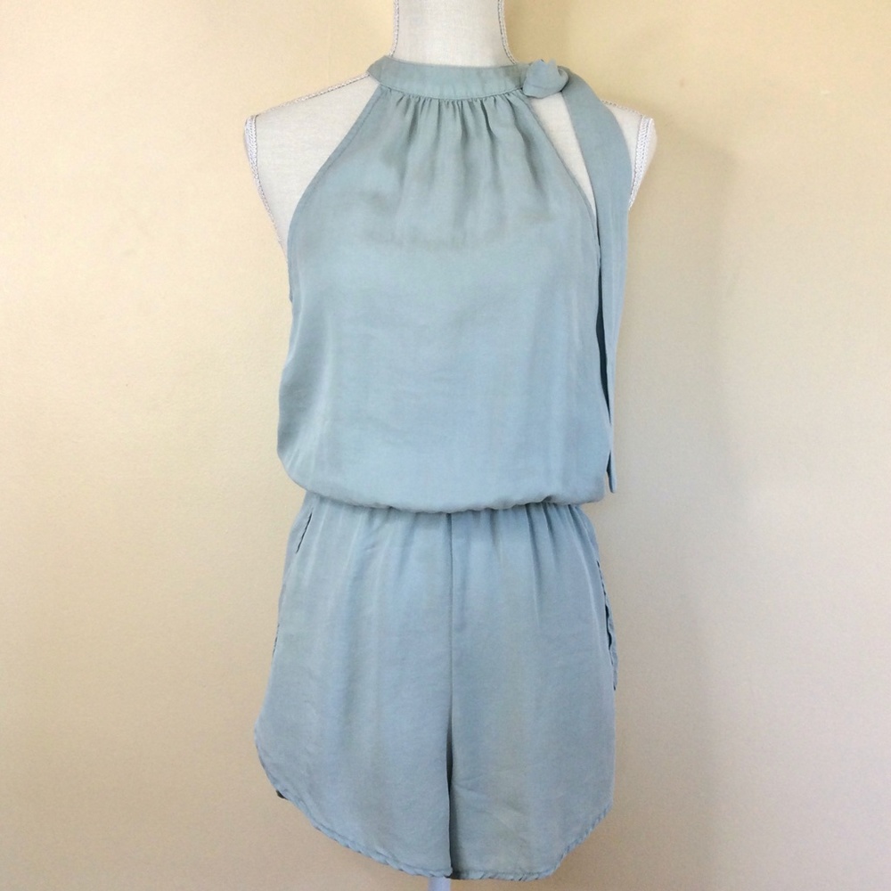 cloth & stone . Tie Neck Romper